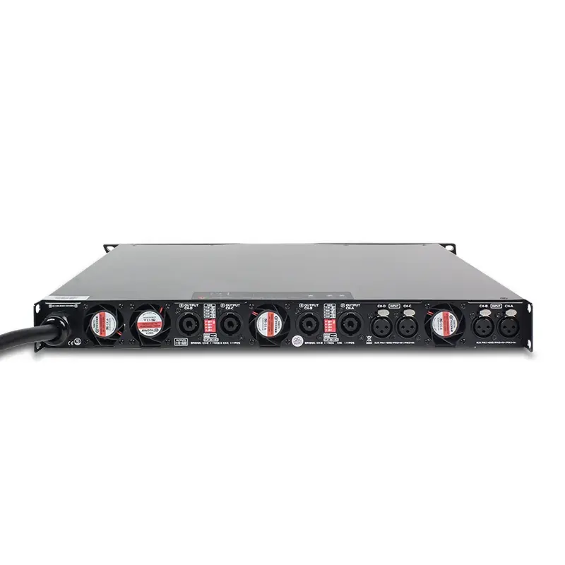 Sinbosen D4-3000 profesionalno četverokanalno digitalno pojačalo (4x3000W / 4x5000W / 4x6500W) – NOVO! — fotografija 4