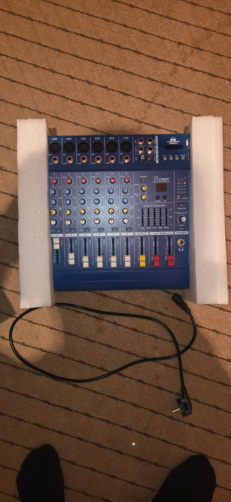 Mikseta master music pm600usb — fotografija 3