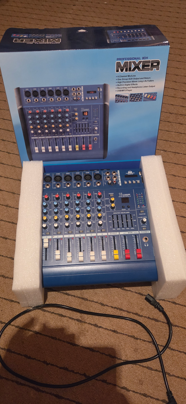 Mikseta master music pm600usb — fotografija 4